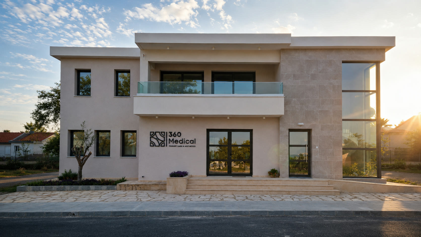 Primary Health Care Medical Center, Kolossi — project render